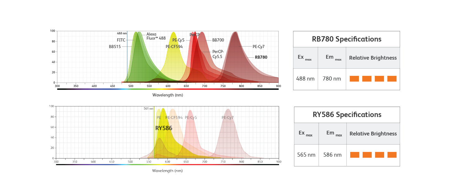 RY586-RB780 Ex-Em Charts