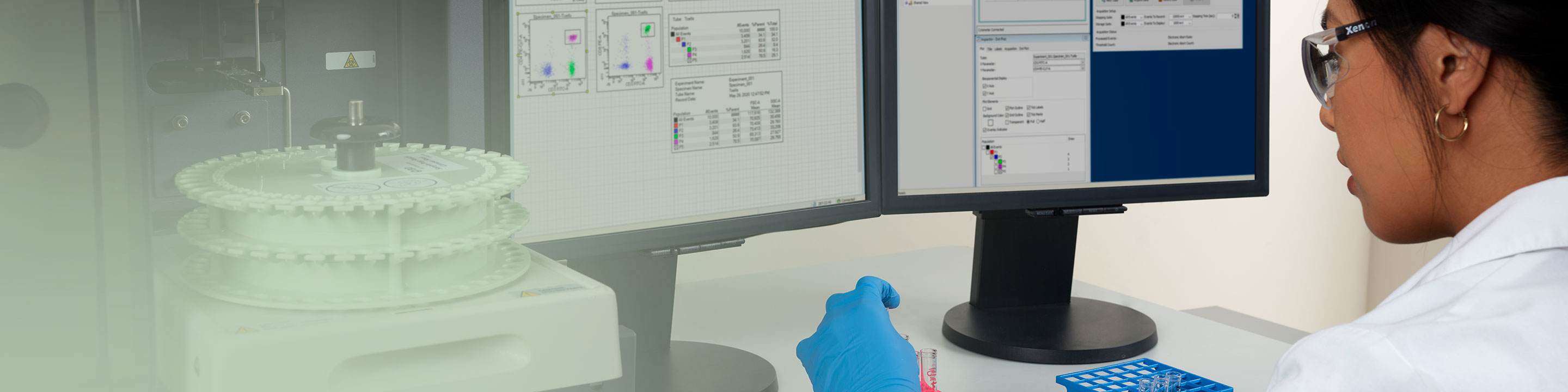 Banner image for clinical cell analyzer category page.