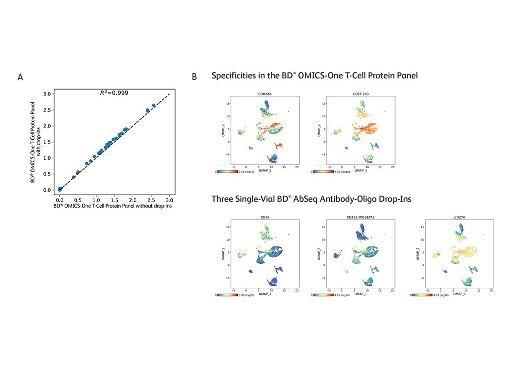 Addition of Antibody Oligos to BD<sup>®</sup> OMICS-One T-Cell Panel